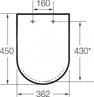 Сиденье для унитаза Roca Meridian 8012A200B Белая с микролифтом